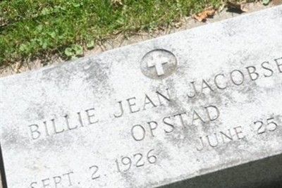 Billie Jean Jacobsen on Sysoon