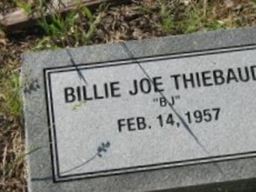 Billie Joe "BJ" Thiebaud on Sysoon