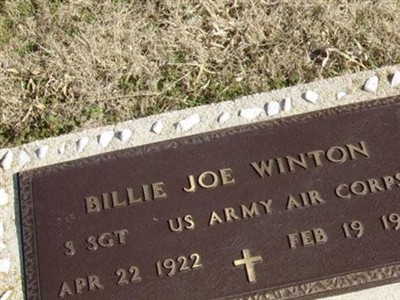 Billie Joe Winton on Sysoon