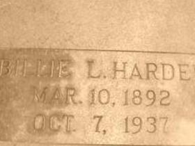 Billie L. Hardee on Sysoon