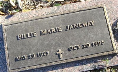 Billie Marie Janeway on Sysoon