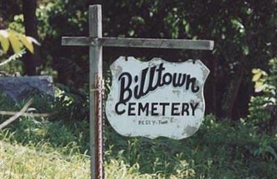 Billtown Cemetery on Sysoon