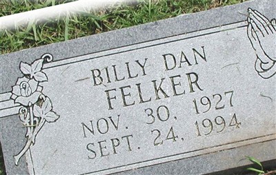 Billy Dan Felker on Sysoon