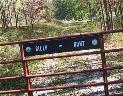 Billy Hunt Cemtery on Sysoon