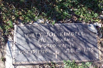 Billy Joe Kimbell on Sysoon