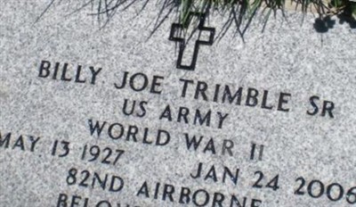 Billy Joe Trimble, Sr on Sysoon