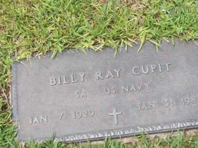 Billy R Cupit on Sysoon