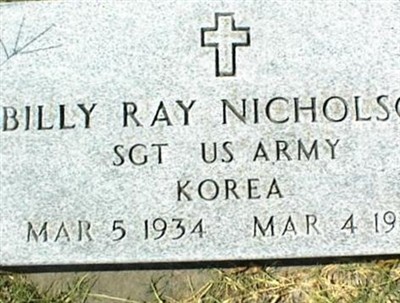 Billy Ray Nicholson on Sysoon