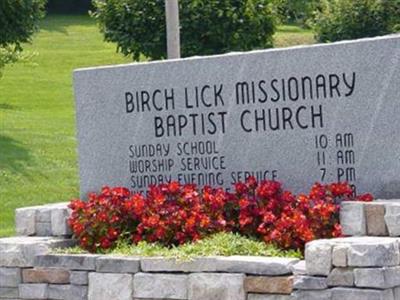 Birch Lick Cemetery on Sysoon