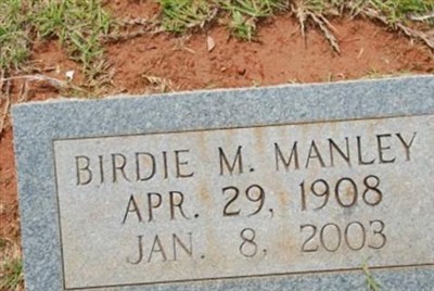 Birdie M. Manley on Sysoon