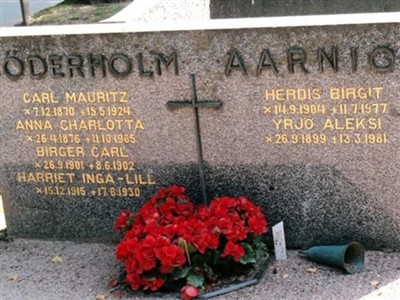 Birger Carl S?derholm on Sysoon