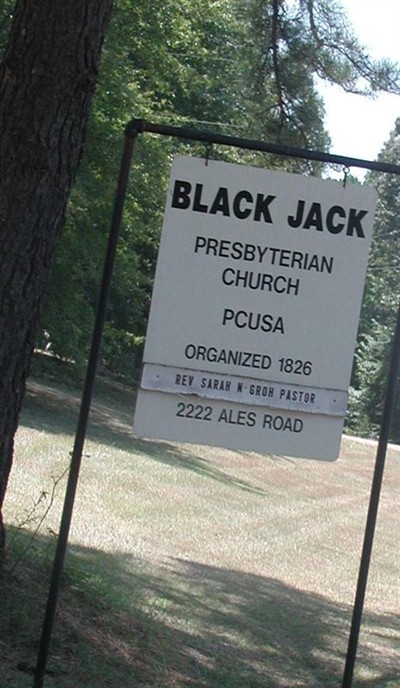 Black Jack Cemetery on Sysoon