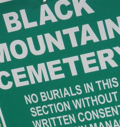 Black Mountain City Cemetery on Sysoon