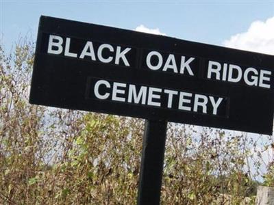 Black Oak Ridge Cemetery on Sysoon