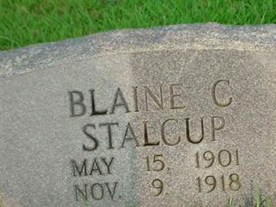 Blaine C. Stalcup on Sysoon