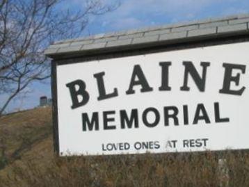 Blaine Memorial Cemetery on Sysoon