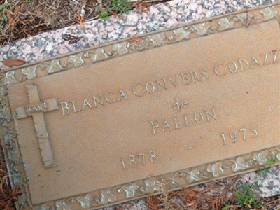 Blanca Convers Codazzi de Fallon on Sysoon