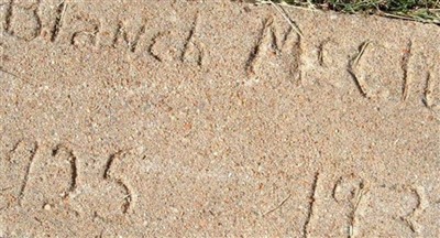Blanch McClure on Sysoon