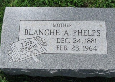 Blanche A. Phelps on Sysoon