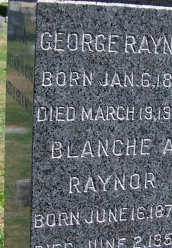 Blanche A Raynor on Sysoon