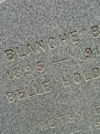 Blanche B Christian on Sysoon