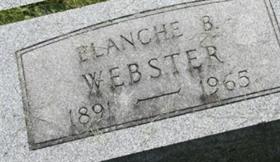Blanche B. Webster on Sysoon