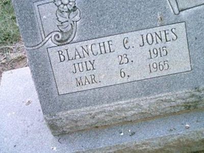 Blanche C Jones Cravens on Sysoon