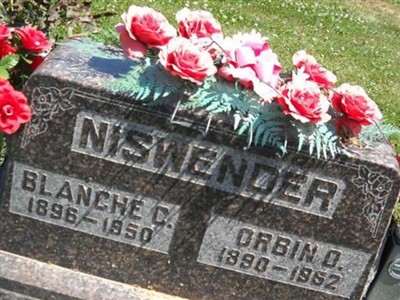 Blanche Chandler Niswender on Sysoon