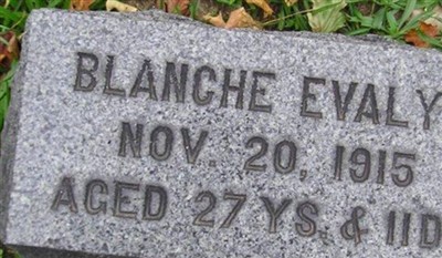 Blanche Evalyn Davison on Sysoon