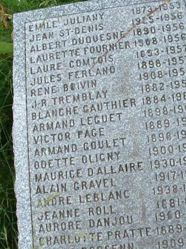 Blanche Gauthier on Sysoon