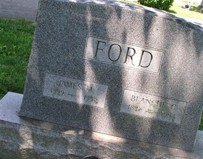Blanche I Clevenger Ford on Sysoon