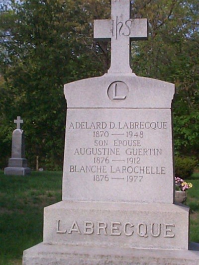 Blanche Larochelle Labrecque on Sysoon