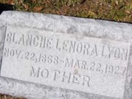 Blanche Lenora Lyon on Sysoon