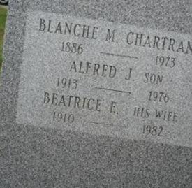 Blanche M. Boisvert Chartrand on Sysoon
