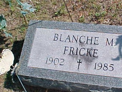 Blanche M. Fricke on Sysoon