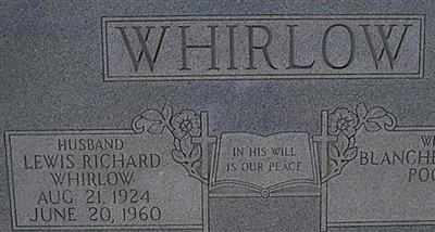 Blanche Sophia Poole Whirlow on Sysoon