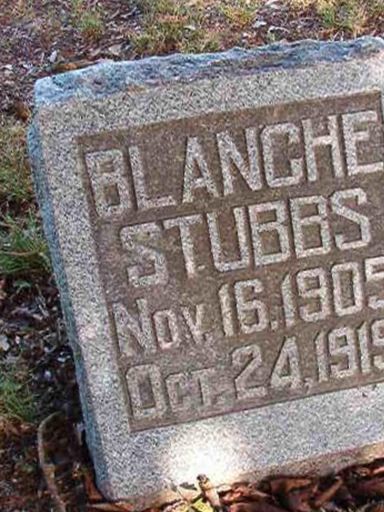 Blanche Stubbs on Sysoon