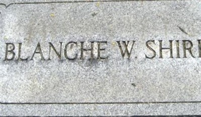 Blanche Weaver Shirk on Sysoon