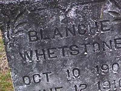 Blanche Whetstone on Sysoon