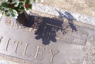Blannie S Whitley on Sysoon