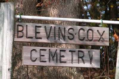 Blevins-Cox Cemetery on Sysoon