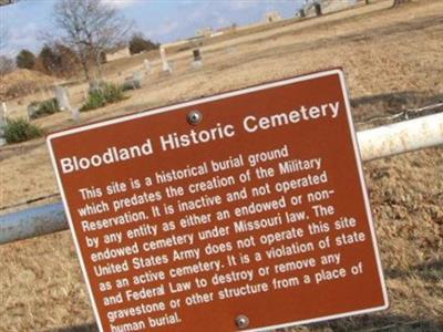 Bloodland Cemetery on Sysoon