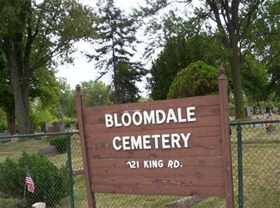 Bloomdale Cemetery on Sysoon