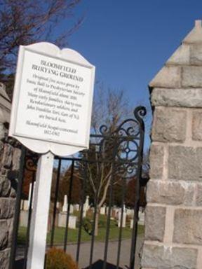 Bloomfield Cemetery on Sysoon