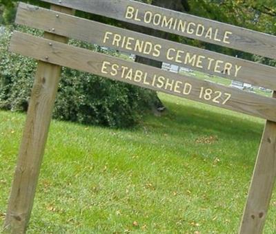 Bloomingdale Friends Cemetery on Sysoon