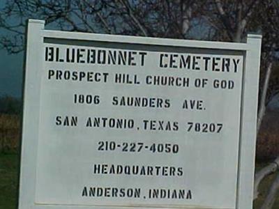 Bluebonnet Cemetery on Sysoon