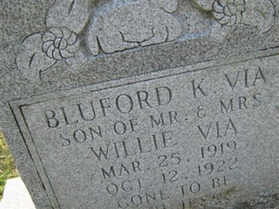 Bluford K. Via on Sysoon