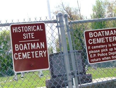 Boatman Memorial Cemetery on Sysoon