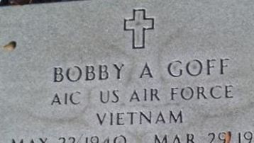 Bobby A Goff on Sysoon