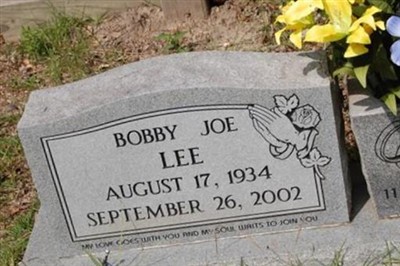 Bobby Joe Lee on Sysoon